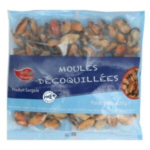 moules sans coquilles