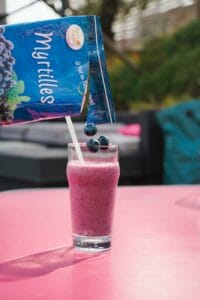 smoothie aux Myrtilles surgelées Fresh Cueillette