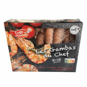 Gambas d’Argentine surgelées 400g | Golfe et Océan