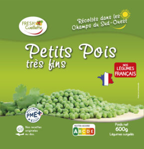 Petits pois très fins français