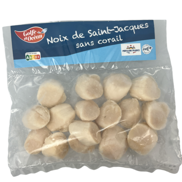 Noix de Saint Jacques sans corail