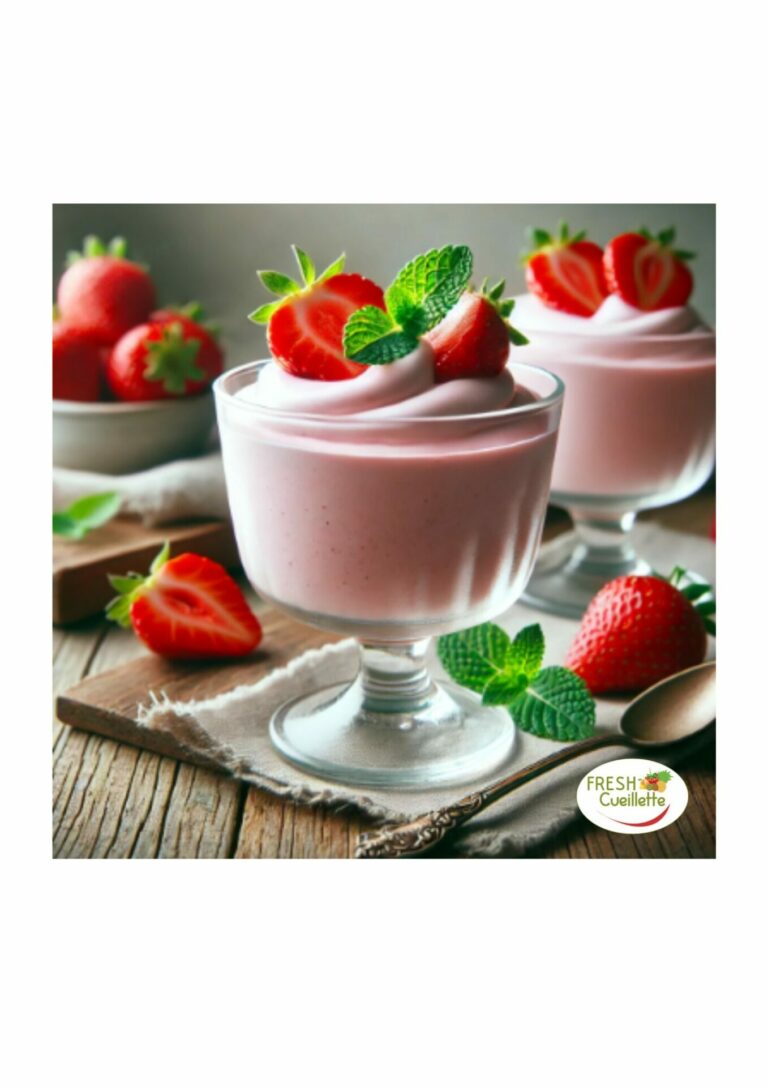 Mousse aux fraises