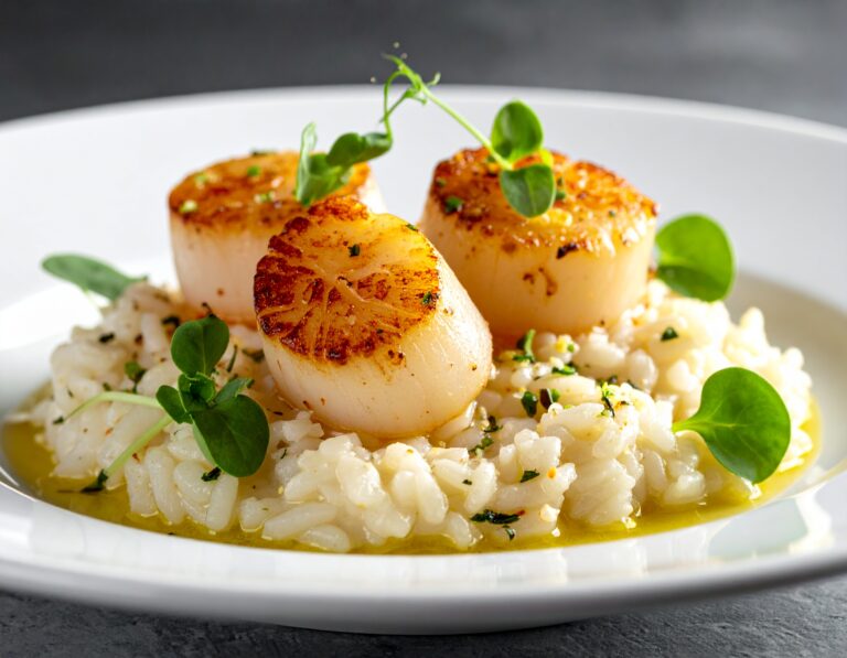 Risotto aux Noix de St Jacques