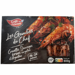 Gambas d’Argentine surgelées 800g | Golfe et Océan